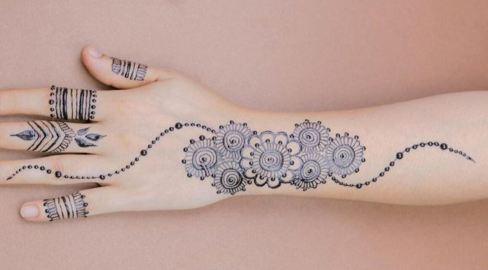 100+ Simple Mehndi Designs For Wrist simple mehndi designs for wrist